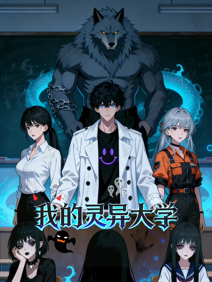 我的灵异大学漫剧封面图片