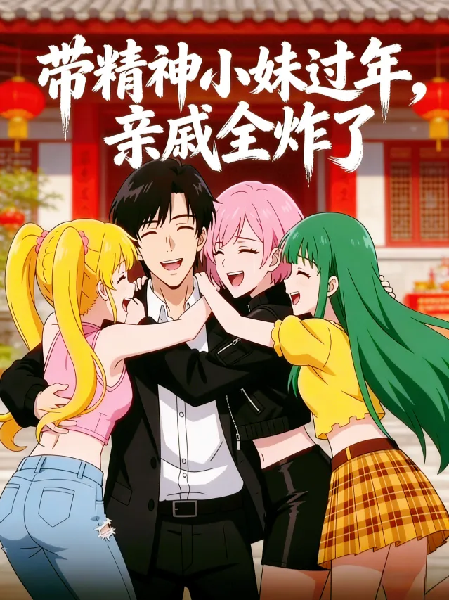 好看漫剧带精神小妹过年，亲戚全炸了作品封面