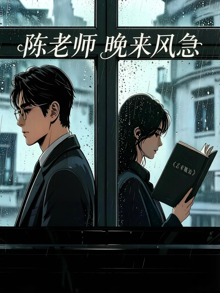 陈老师 晚来风急漫画封面图片