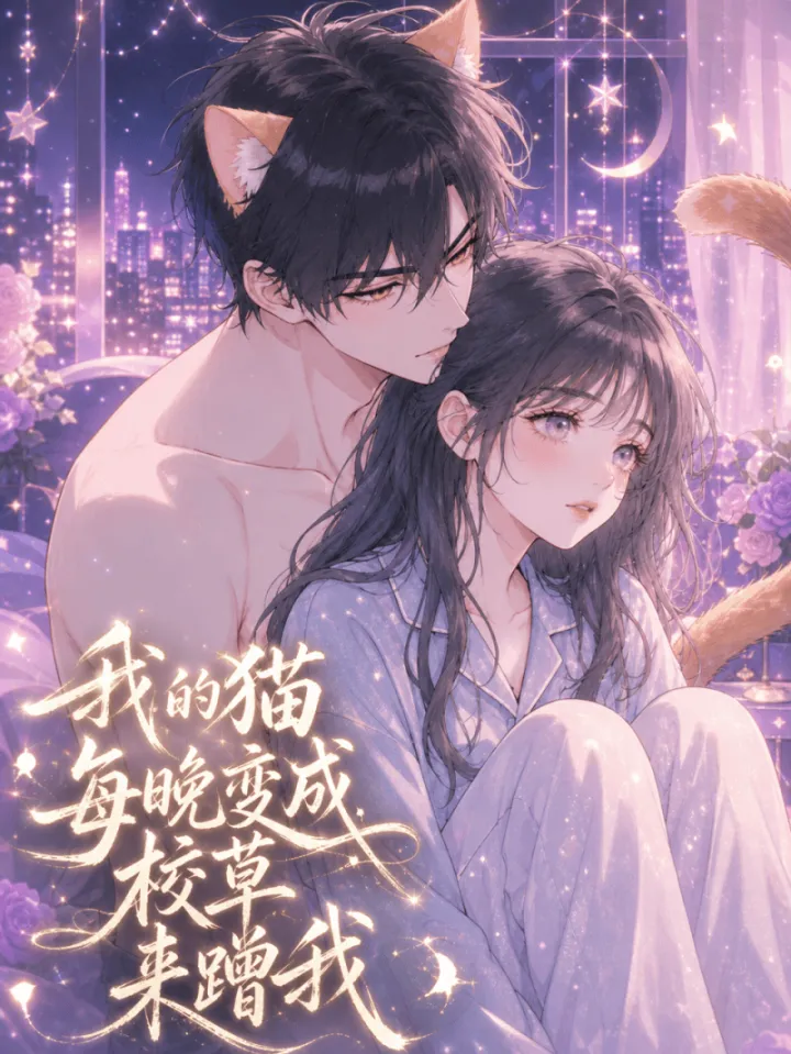 好看漫画我的猫每晚变成校草来蹭我作品封面