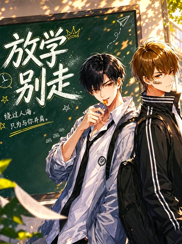 放学别走漫画封面