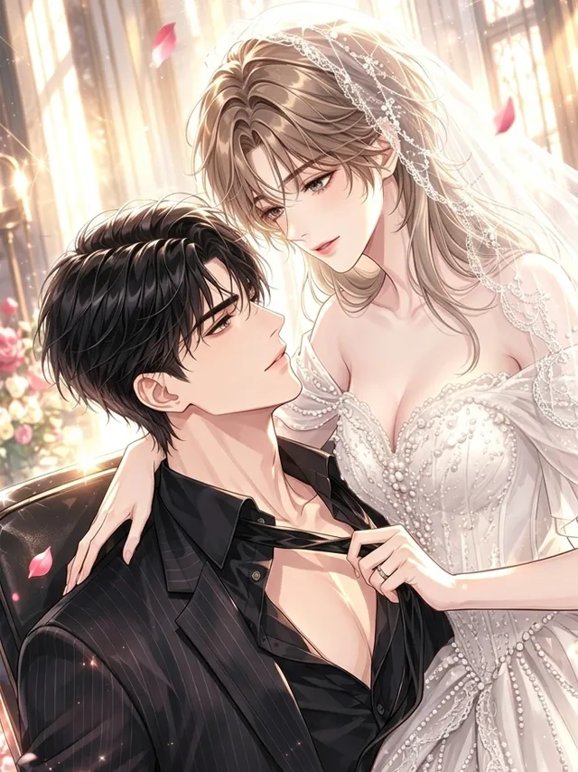 好看漫画替嫁后总裁他弯了又直了作品封面