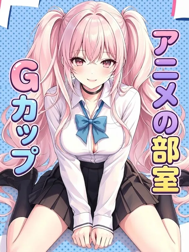 Gカップのアニメ部室漫画封面