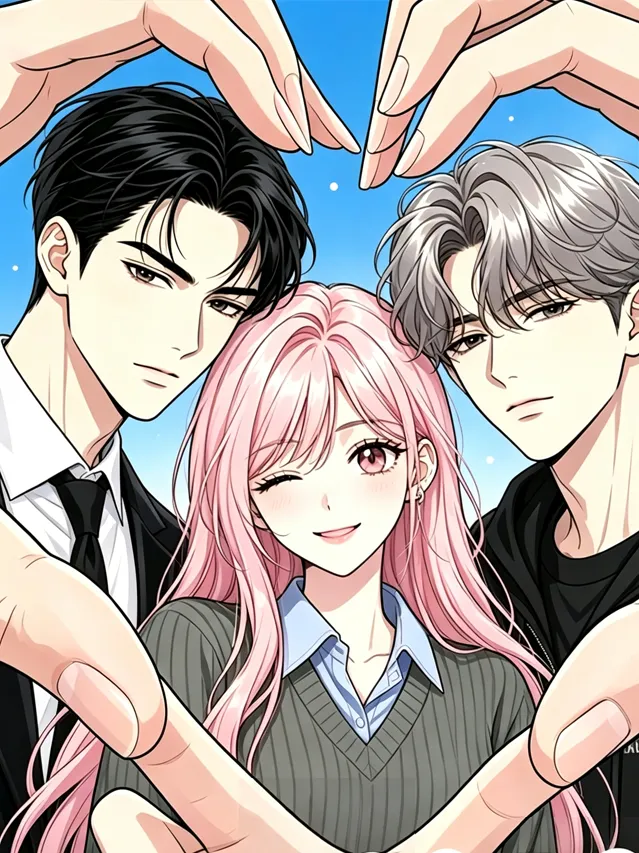 다 좋아해요‌（两个竹马的好处）漫画封面