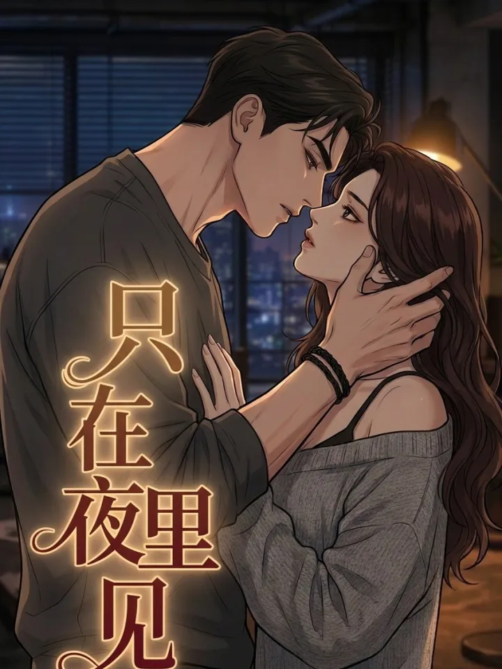 只在夜里见漫画封面